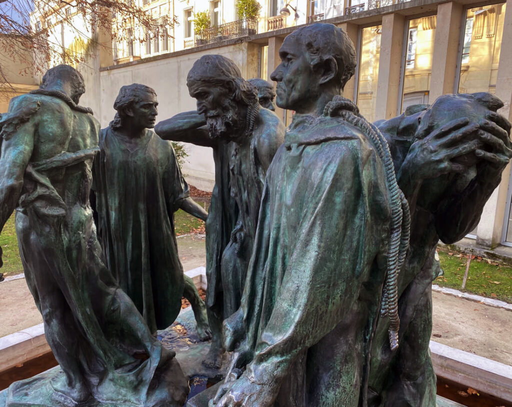 burgueses de calais de Rodin